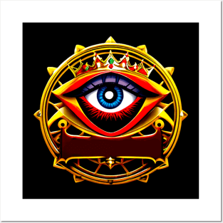 Mystic Eye Emblem Posters and Art